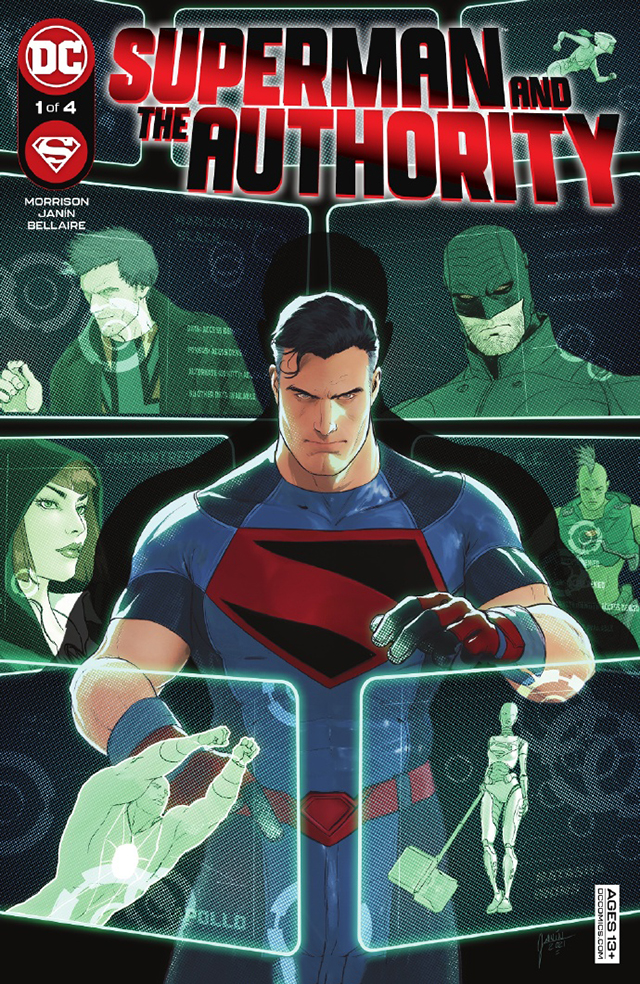 「超人与权力战队」第一期正式封面公开