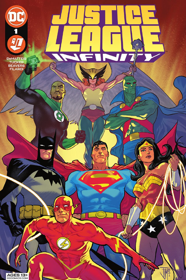 DC漫画「正义联盟无限」第1期封面公开