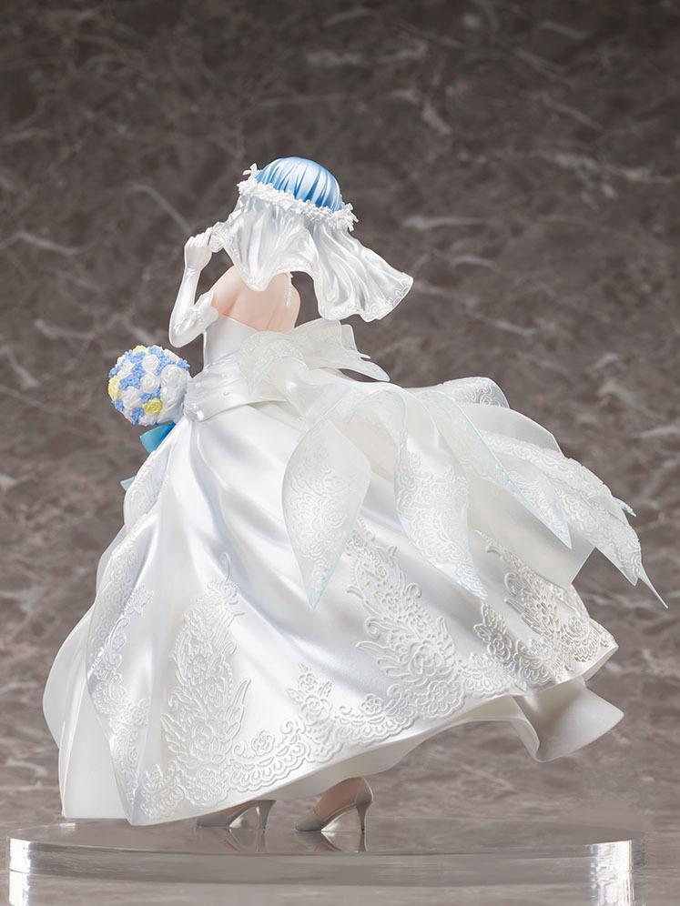 F:NEX《Re:从零开始的异世界生活》雷姆-婚纱礼服1/7比例模型洁白新娘之姿～