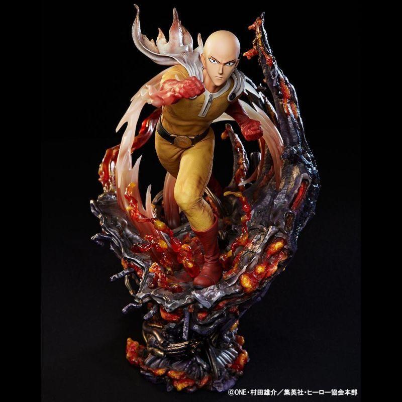 PLEX《一拳超人》Wonder Figure「埼玉」55公分场景雕像，预计于2022 年01 月发售。