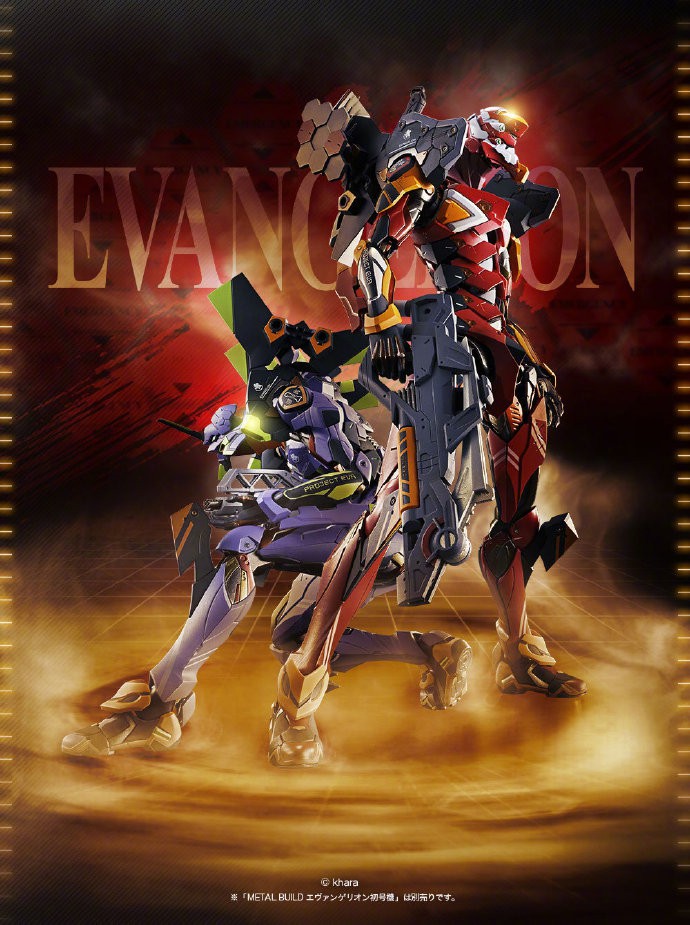 万代MB新作《EVA》二号机模型 涂装配色精细完美