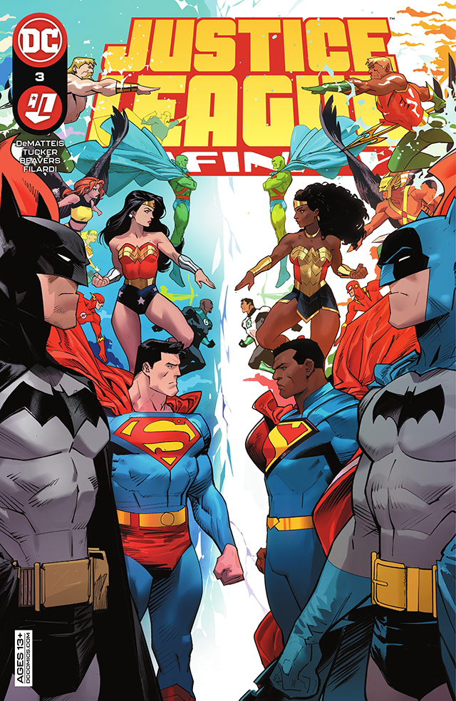 DC漫画「正义联盟无限」第3期正式封面公开