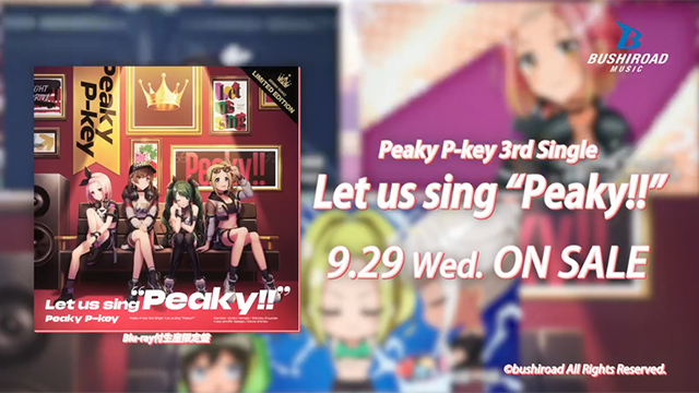 「D4DJ First Mix」Peaky P-key组合第三张单曲专辑CM公开