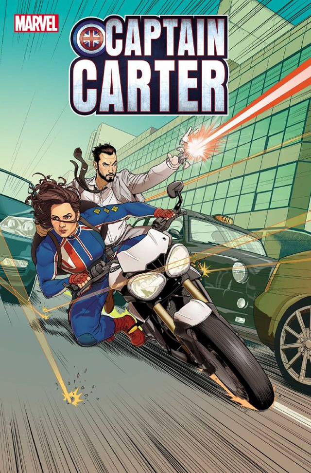 漫威漫画公开「卡特队长」第三期封面