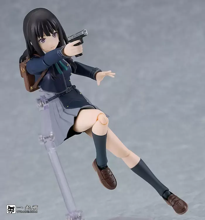 MAX FACTORY《Lycoris Recoil 莉可丽丝》井之上泷奈 Figma手办，2024年6月发售！